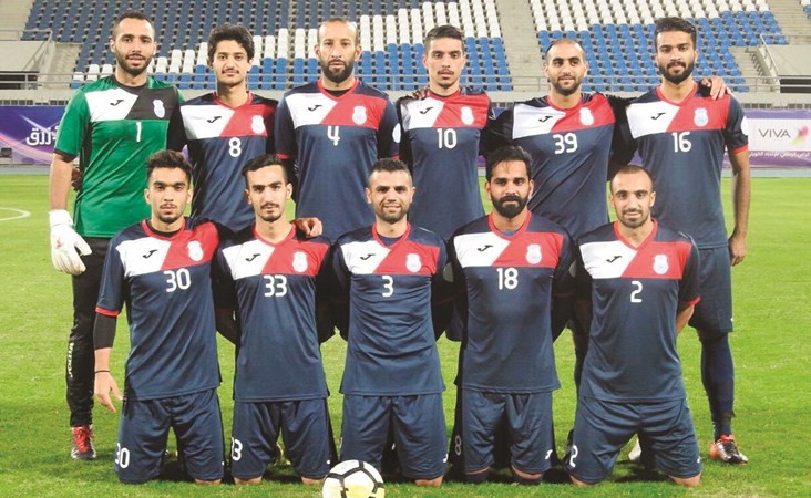اليرموك يستعد للموسم الجديد وفي الاطار يوسف العنزي﻿