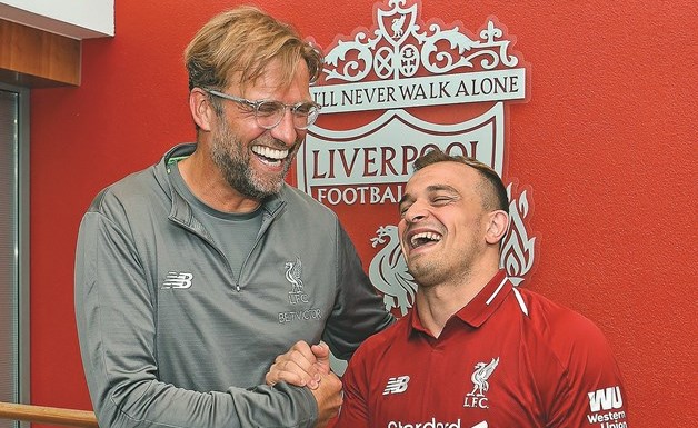 ليفربول يضم شاكيري لخمس سنوات