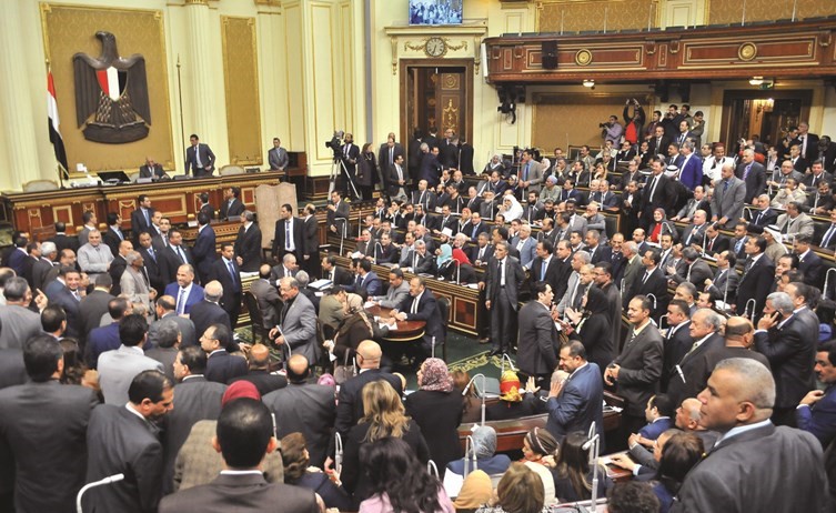 إحدى الجلسات السابقة لمجلس النواب المصري﻿