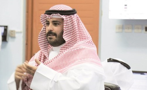 الشيخ فيصل العبدالله مستعرضا عمل ادارة تبادل المعلومات الاستخباراتية﻿