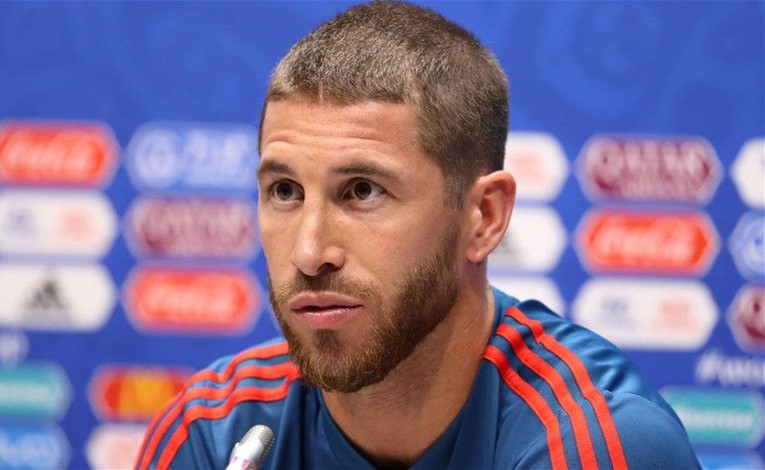 شاهد.. اللاعب سيرجيو راموس يتقدّم للزواج من حبيبته المذيعة التلفزيونيّة