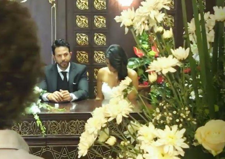 بالصور.. تعرف على زوجة حفيد الفنان كمال الشناوي