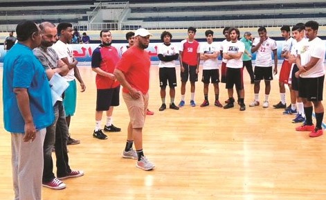جانب من تدريبات منتخب الناشئين﻿