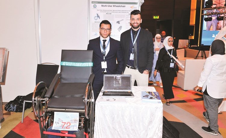 أحد المشاريع المشاركة في المعرض﻿