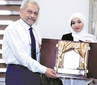 د.أشرف إبراهيم مكرما د.فاطمة النجار﻿