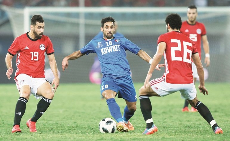 طلال فاضل في مواجهة مصر الودية الأخيرة﻿