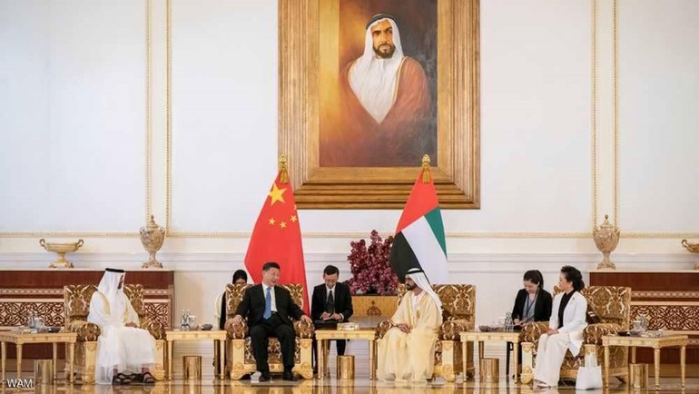 الإمارات والصين تتفقان على تأسيس علاقات شراكة استراتيجية شاملة