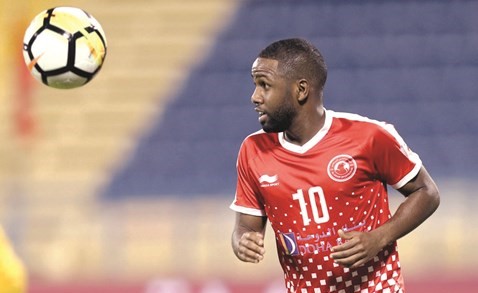 لاعب العربي السابق خلفان إبراهيم خلفان المنتقل حديثا إلى الريان﻿