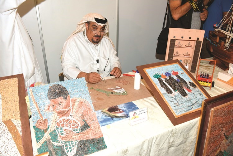 جانب من المعرض التراثي﻿