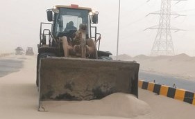الغبار مستمر اليوم.. والطقس شديد الحرارة