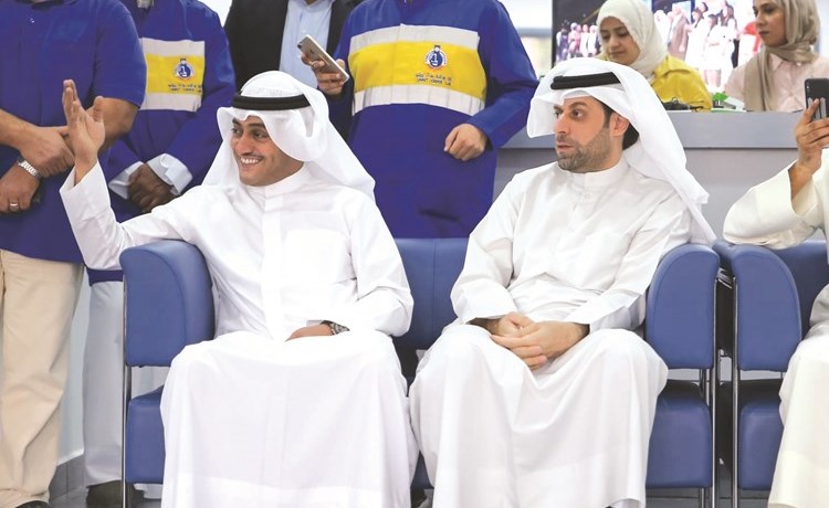 طلال جاسم الخرافي وطارق الكندري 