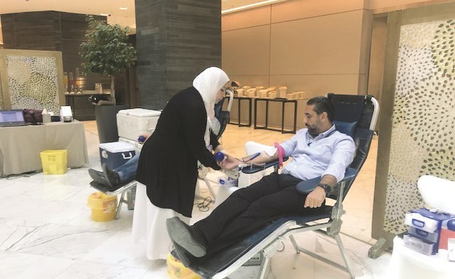 «سيمفوني ستايل» نظم حملة مميزة للتبرع بالدم