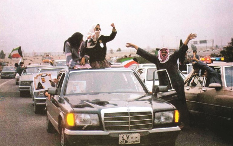 من فرحة المواطنين بالتحرير﻿