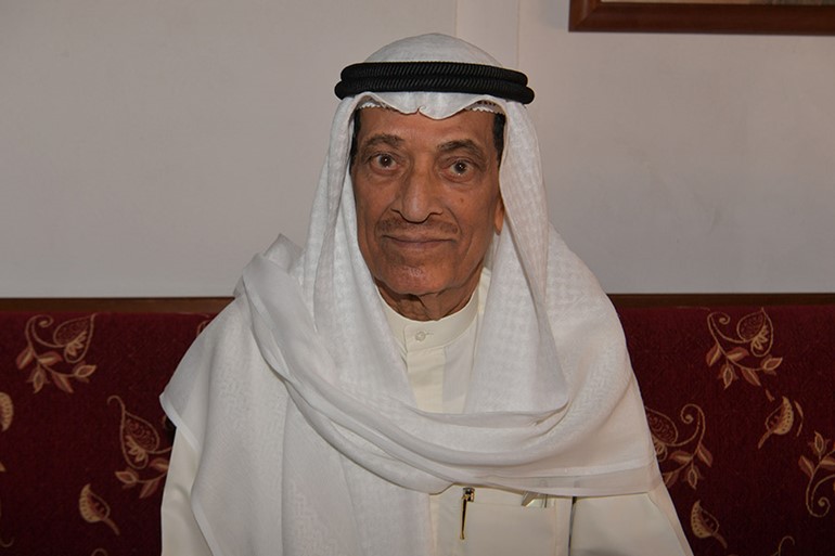 ناصر المحمد زار ديوانية الروضان