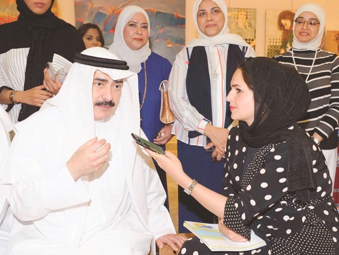 لقاء مع الأمين العام للمجلس الوطني للثقافة والفنون والآداب بالإنابة كامل العبدالجليل	﻿