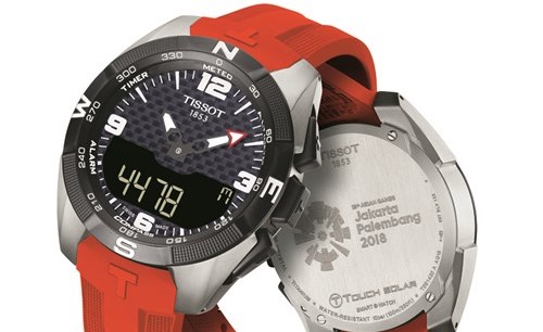 الإصدار الخاص لدورة الألعاب الآسيوية من ساعة Tissot T-Touch Expert Solar لعام 2018