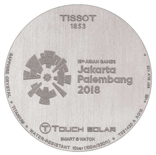 الإصدار الخاص لدورة الألعاب الآسيوية من ساعة Tissot T-Touch Expert Solar لعام 2018