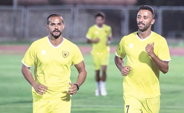 جدية في تدريبات الاصفر استعدادا لمواجهة الزمالك	(المركز الاعلامي لنادي القادسية)﻿