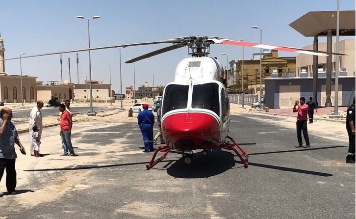 الصحة : انشاء مهبط طائرات للطوارئ في صباح الأحمد من اولوياتنا