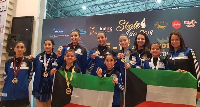 منتخب الكويت للـ "فيغر" يختتم مشاركته في البطولة الاسيوية باحرازه 27 ميدالية