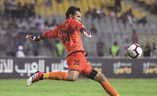 خالد الرشيدي تألق أمام الزمالك﻿