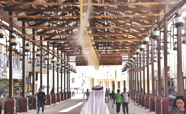 مرشات التبريد الجديدة بعد تركيبها﻿