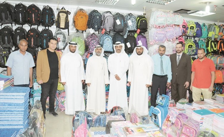 جانب من افتتاح مهرجان القرطاسية بحضور رئيس اتحاد الجمعيات التعاونية ﻿
