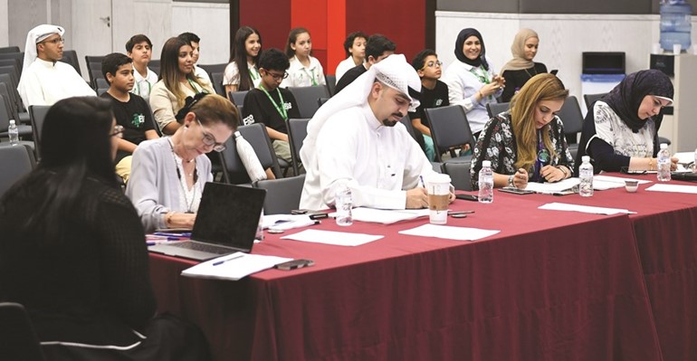 جانب من مشاركة زين في فعاليات يوم التحكيم﻿