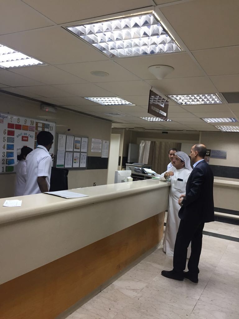 وكيل الصحة تفقد مستشفى الأميري خلال عطلة "الأضحى"