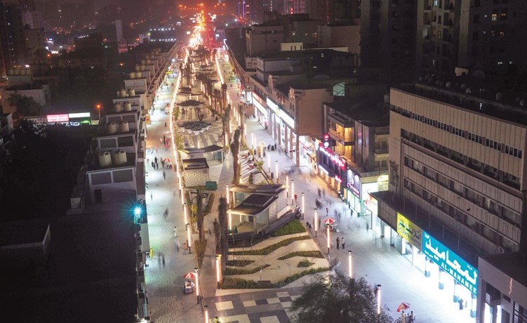 منظر عام لمشروع برايح سالم﻿