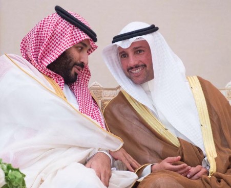 خادم الحرمين الشريفين استقبل رئيس مجلس الأمة في قصر منى