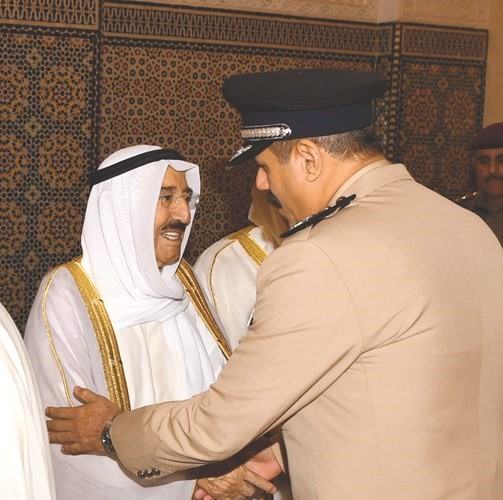 اللواء الشيخ فيصل النواف يهنئصاحب السمو ﻿