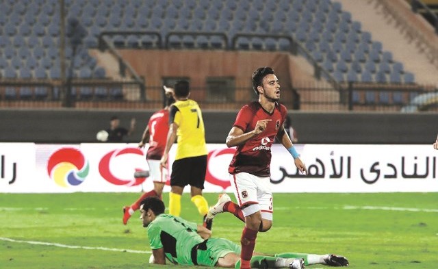 صلاح محسن أحرز هدف اللقاء الوحيد﻿