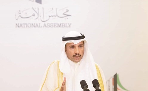 مرزوق الغانم متحدثا﻿