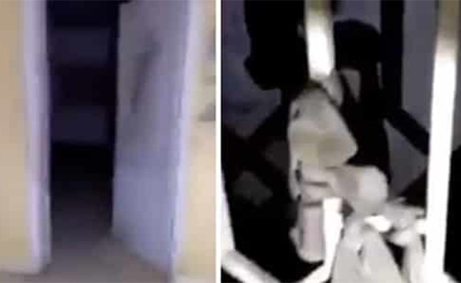 بالفيديو.. مشهد غريب لداعية يفك سحراً في مبنى مهجور