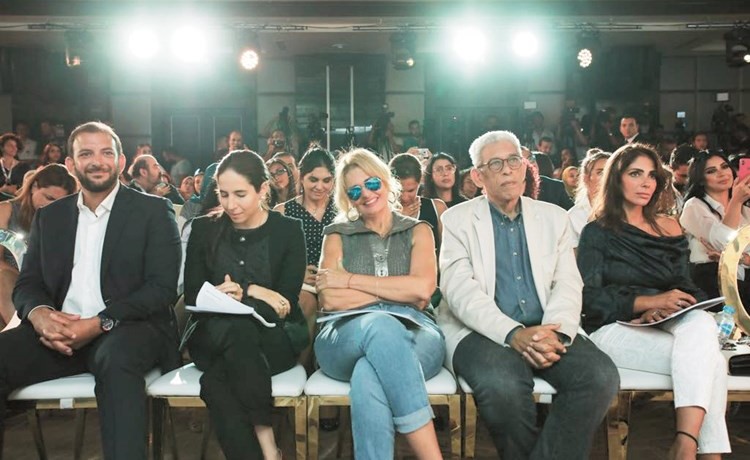 يسرا ومنى زكي وداود عبدالسيد في مقدمة حضور المؤتمر الصحافي﻿