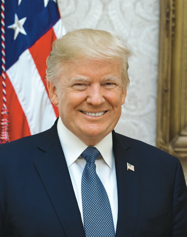 الرئيس دونالد ترامب