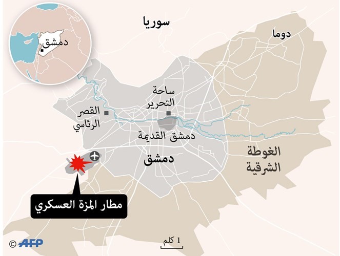 بالفيديو.. تضارب الروايات حول «انفجارات» مطار المزة العسكري  وإسرائيل: لن نسمح بأن تكون سورية منصة إيرانية لضربنا