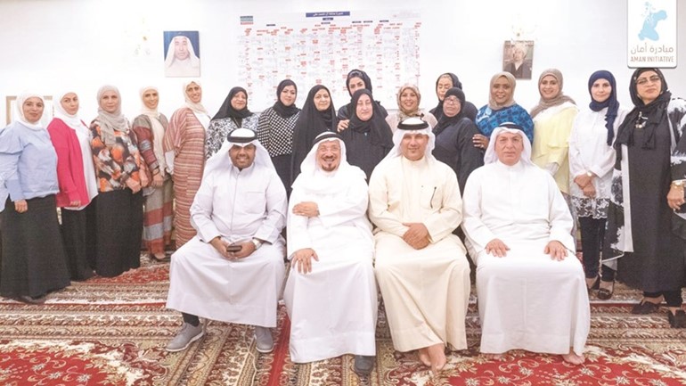 جانب من الحضور في لقاء ارتقاء الشهري﻿