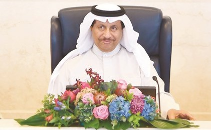 سمو الشيخ جابر المبارك مترئسا الاجتماع الأسبوعي لمجلس الوزراء امس﻿