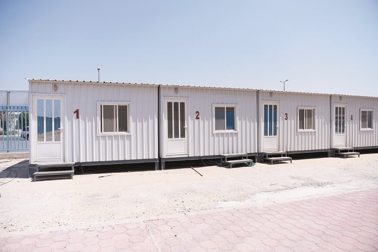 جانب من شبرات سوق السمك الجديد في منطقة الري﻿