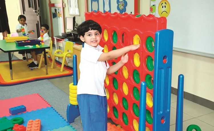 الأطفال استمتعوا بأنشطة الحضانة	(زين علام)﻿