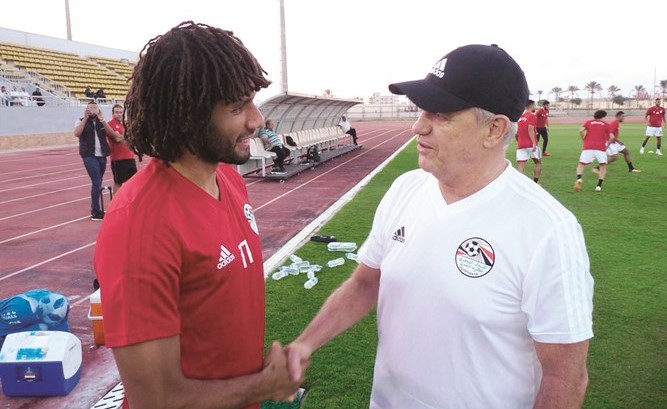 أغيري يرحب بمحمد النني ﻿