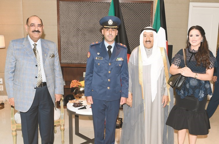 الأمير استقبل أهالي أعضاء السفارة والمكاتب المعتمدة لدى الولايات المتحدة