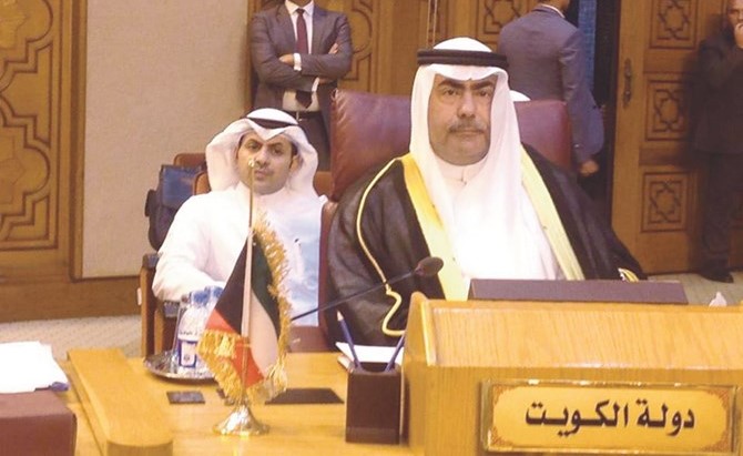 وكيل وزارة المالية المساعد للشؤون الاقتصادية نبيل العبدالجليل خلال اعمال الدورة (102) للمجلس الاقتصادي والاجتماعي العربي	﻿