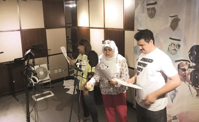هدى حسين وخالد المفيدي وهبة سليمان﻿