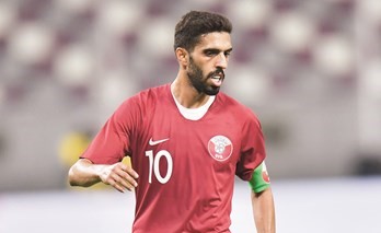 القطري حسن الهيدوس يدخل نادي المائة﻿