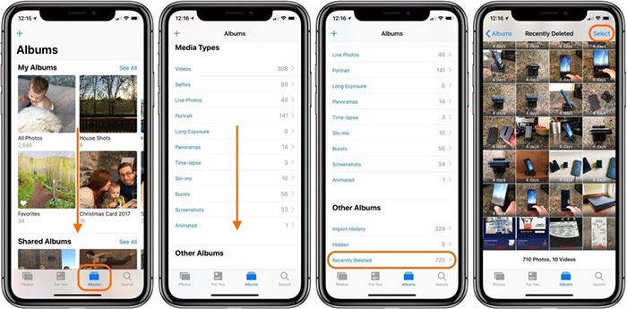 هكذا تحذف الصور في نظام iOS 12 بشكل نهائي
