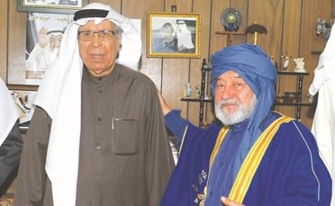 ابراهيم الشطي مع الفنان عبد الله غلوم في شخصية المبطط الكبدي﻿
