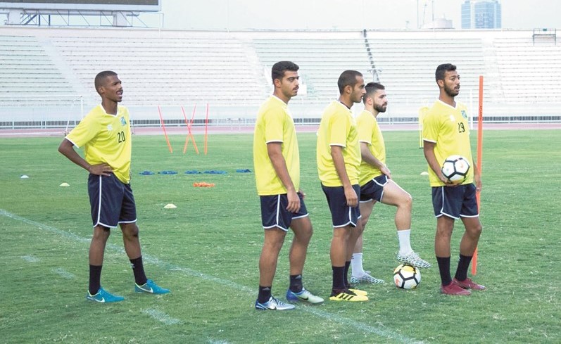 بدر طارق شارك في تدريبات العربي﻿